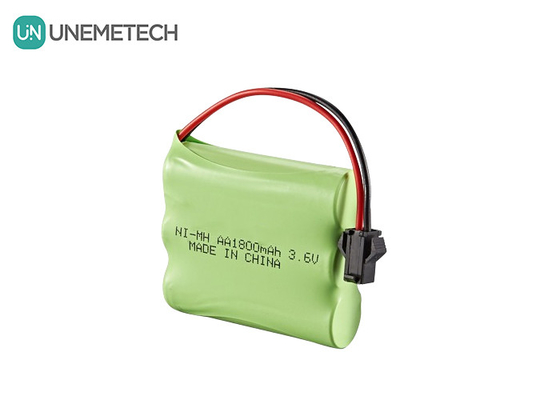 3باتری های.6V NiMH 1800mAh باتری های AA قابل شارژ برای کنترل از راه دور ماشین اسباب بازی