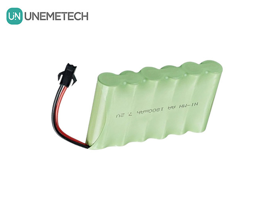 7باتری های.2V NiMH 1800mAh باتری های نیکل متال هیدرید برای کنترل از راه دور خودرو