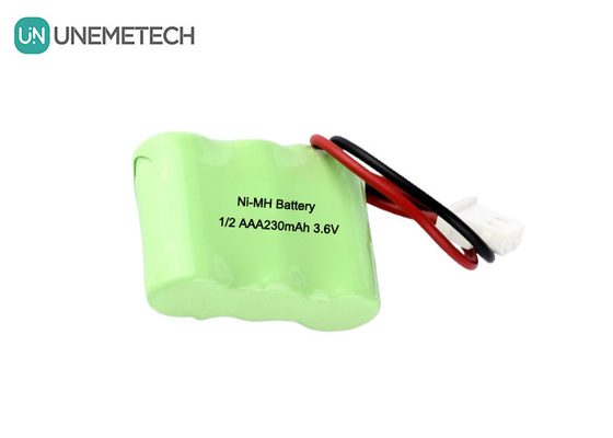 1/2AAA NiMH باتری های شارژ پذیر 3.6V 230mAh باتری های شارژ پذیر ستون