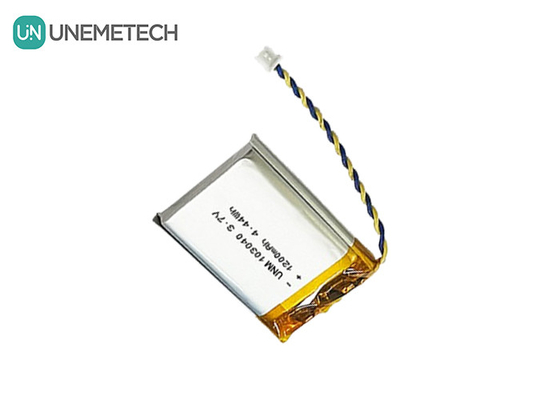 3.7V باتری پلیمر لی قابل شارژ 103040 1200 mAh برای دستگاه پزشکی و لامپ LED