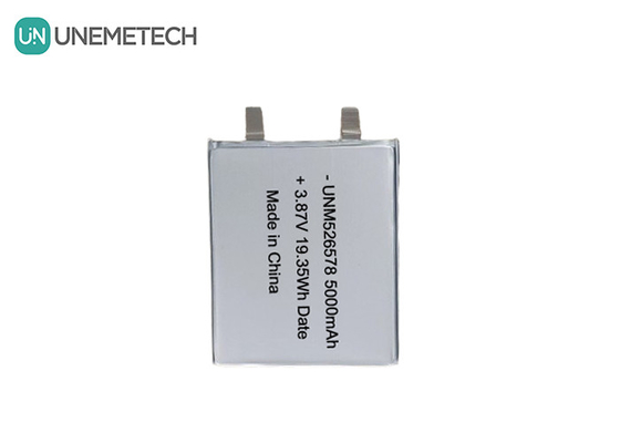 526578 3.87V باتری لیپو ولتاژ بالا 5000mAh 4.45V ولتاژ شارژ برای بانک برق