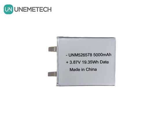 526578 3.87V باتری لیپو ولتاژ بالا 5000mAh 4.45V ولتاژ شارژ برای بانک برق