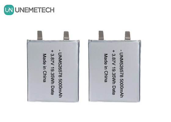 526578 3.87V باتری لیپو ولتاژ بالا 5000mAh 4.45V ولتاژ شارژ برای بانک برق