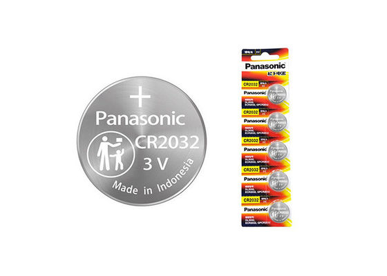 کیفیت باتری کلید ماشین پاناسونیک CR2032 3V 225mAh سلول دکمه برای کلید خودرو کارخانه