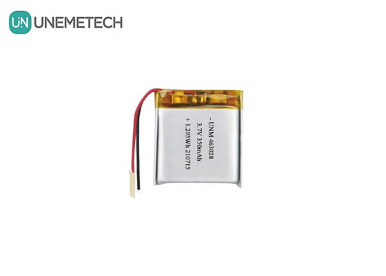 بسته های لی پلی 463028 3.7V 350mAh باتری پلیمر لی قابل شارژ برای گیم پد