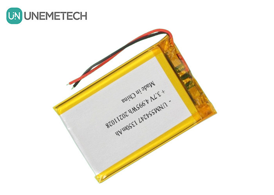 3.7V 1350mAh باتری پلیمر لیو یون قابل شارژ 554247 برای مینی درون