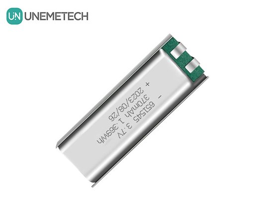 3.7V 370mAh 651545 باتری پلیمر لیتیوم لیتیوم یون قابل شارژ برای محصولات دیجیتال