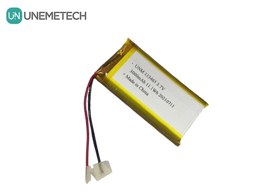3.7V 3000mAh باتری پلیمر لیتیوم شارژ پذیر با ظرفیت بالا 113465 برای گوشی هوشمند