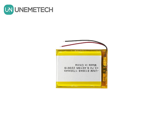 3.7V 1730mAh باتری لیتیوم یون پلیمر ظرفیت بزرگ 813848 برای بانک برق