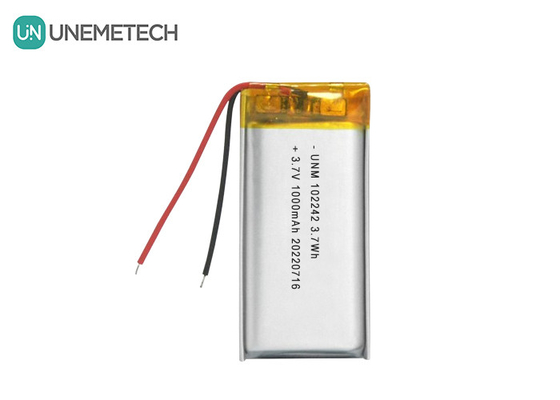 3.7V 1000mAh 102242 باتری پلیمر لیتیوم یون استاندارد برای لامپ های میز