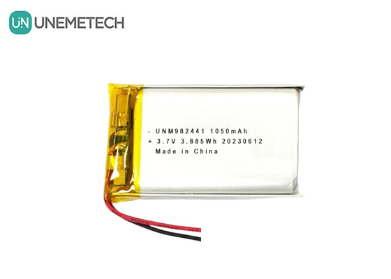 OEM ODM سفارشی 3.7V 1050mAh باتری پلیمر لیتیوم یون 982441 برای زنگ هوشمند
