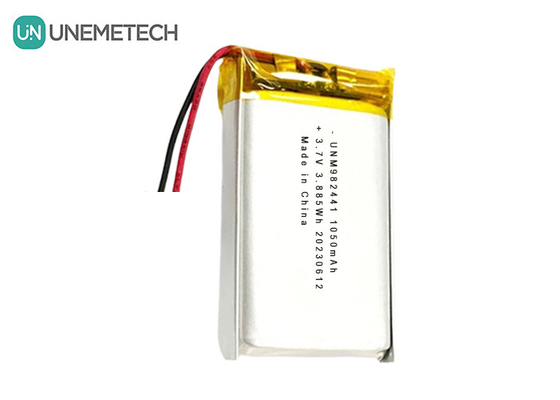 OEM ODM سفارشی 3.7V 1050mAh باتری پلیمر لیتیوم یون 982441 برای زنگ هوشمند