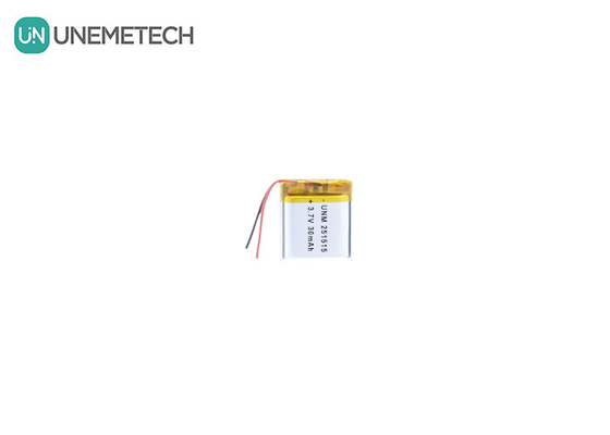 3.7V 30mAh 251515 باتری کوچک سبک وزن لیپو برای ترمومتر الکترونیکی کوچک