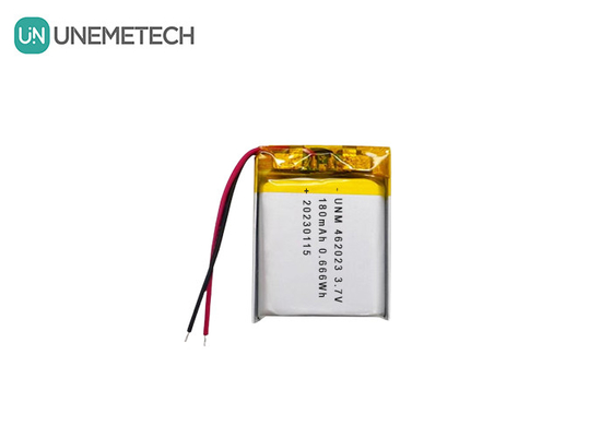 3.7V 180mAh باتری لی یون 462023 بسته باتری شارژ پذیر لیپو برای اسباب بازی های الکترونیکی