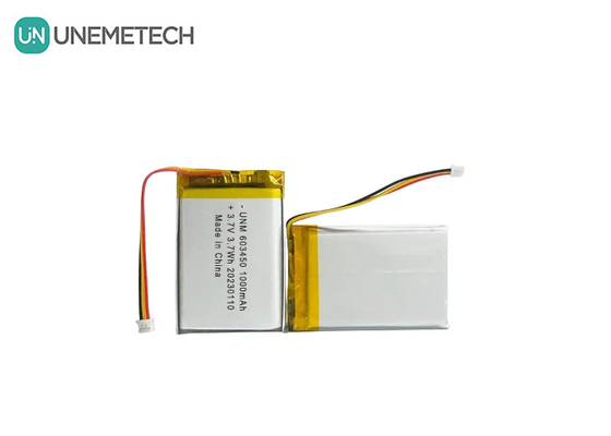 3.7V 1000mAh 603450 باتری لیپو شارژ پذیر با ظرفیت بالا برای ماشین های RC