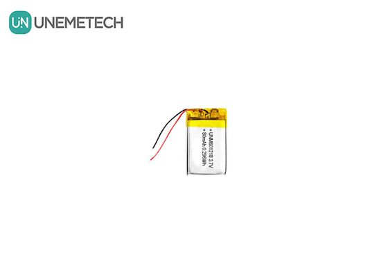 601218 3.7V 80mAh باتری پلیمر لیتیوم کوچک قابل شارژ برای عینک های هوشمند