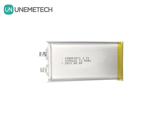 3.7V 3700mAh باتری پلیمر لیتیوم قابل شارژ با ظرفیت بالا 963872 برای تلفن همراه
