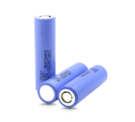 سامسونگ 29E 18650 2850mAh 2.75A باتری 3.65V سلول یون لیتیوم استوانه ای INR18650-29E