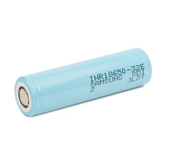 سامسونگ 32E 18650 3200mAh 6.4A باتری 3.65V سلول یون لیتیوم استوانه ای INR18650-32E