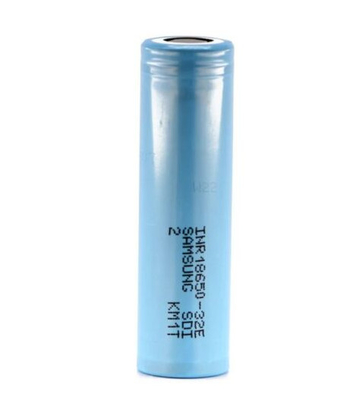 سامسونگ 32E 18650 3200mAh 6.4A باتری 3.65V سلول یون لیتیوم استوانه ای INR18650-32E