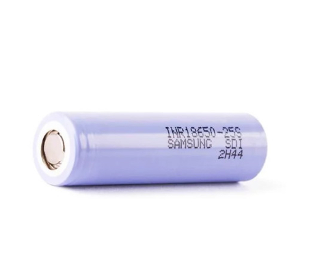 سامسونگ 25S 18650 2500mAh 20A باتری 3.6V سلول یون لیتیوم استوانه ای INR18650-25S