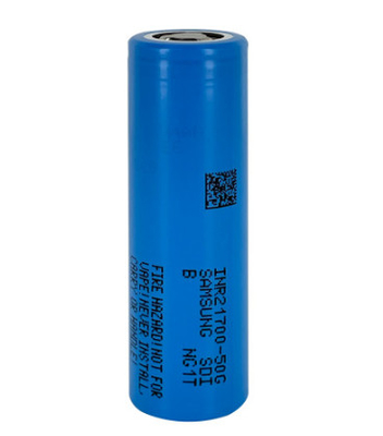 سامسونگ 50G 21700 5000mAh 9.8A باتری 3.63V لیتیوم یون باتری سلول INR21700-50G