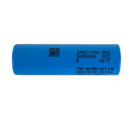 سامسونگ 50G 21700 5000mAh 9.8A باتری 3.63V لیتیوم یون باتری سلول INR21700-50G