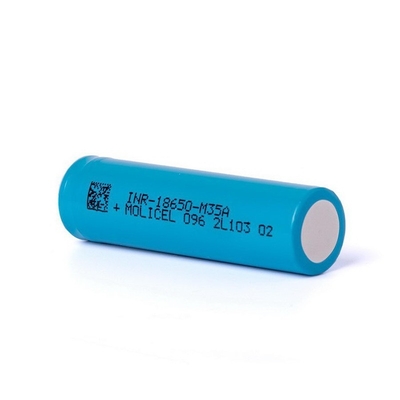 مولیسل INR-18650-M35A باتری فلات تاپ 18650 مولیسل M35A 18650 3500mAh 10A باتری 3.6V