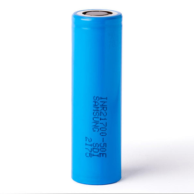 سامسونگ 50E 21700 5000mAh 9.8A باتری 3.6V لیتیوم یون باتری سلول INR21700-50E