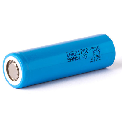 سامسونگ 50E 21700 5000mAh 9.8A باتری 3.6V لیتیوم یون باتری سلول INR21700-50E