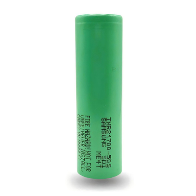 سامسونگ 50S 21700 باتری 5000mAh 25A باتری 3.6V لیتیوم یون باتری سلول INR21700-50S