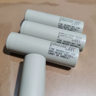 سامسونگ 50G 21700 5000mAh 9.8A باتری 3.63V لیتیوم یون باتری سلول INR21700-50G