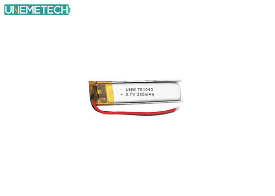 گوشواره های Bluetooth باتری لیپو 701040 3.7 V 230mAh با CE و IEC62133 تایید شده