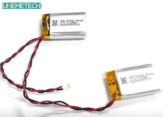 2C شارژ سریع باتری لیپو 902030 2P 3.7V 1100mAh بسته باتری لیتیوم پلیمر