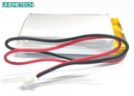 باتری پلیمر لیتیوم شارژ سریع 1200mAh 2C 3.7V 102540 برای محصولات پزشکی