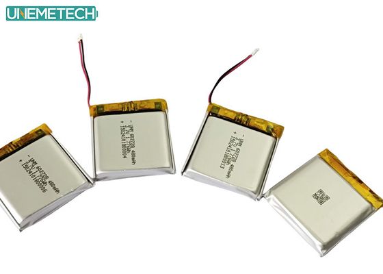 3.7V 480mAh 602728 باتری پلیمر لیتیوم یون قابل شارژ برای ضبط کننده کوچک
