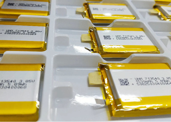 3باتری پلیمر لیتیوم ولتاژ بالا 85 ولت 1530mAh 713540 برای دستگاه های پزشکی