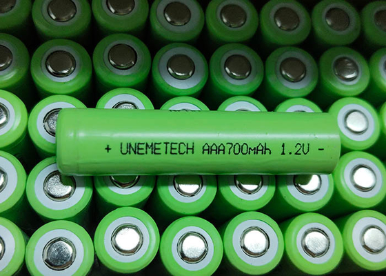 باتری NiMH AAA700mAh 1.2V 700mAh باتری هیدرید نیکل فلزی قابل شارژ