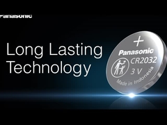 باتری کلید ماشین پاناسونیک CR2032 3V 225mAh سلول دکمه برای کلید خودرو